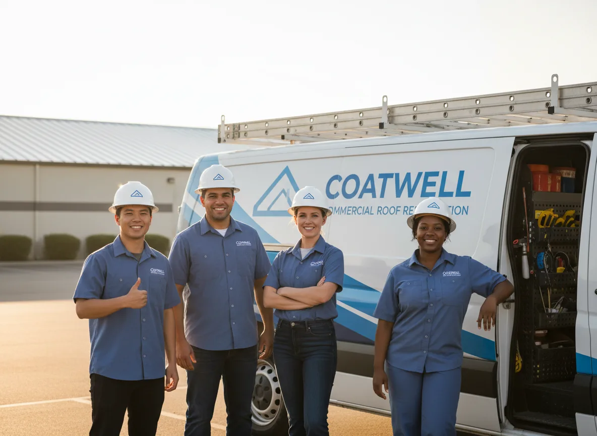 Commercial roof coating company in Arenzville, IL